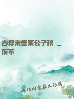 古穿未墨家公子秋廡