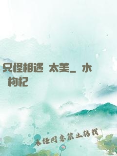 只怪相遇時太美