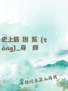 史上最強燃燒系統(tǒng)
