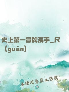 史上第一冒牌高手