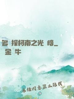 名偵探柯南之光與暗