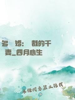 名門閃婚：總裁的千億寵妻