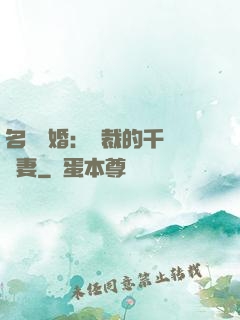 名門閃婚：總裁的千億寵妻