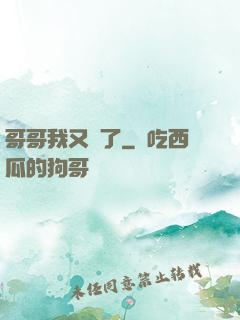 哥哥我又錯了