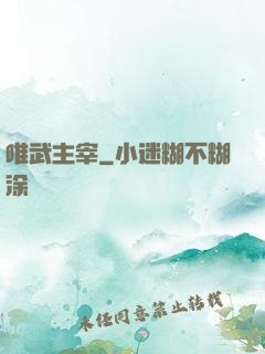 唯武主宰