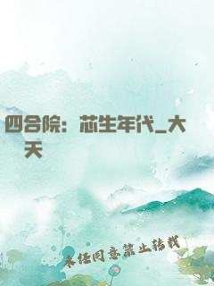 四合院：芯生年代