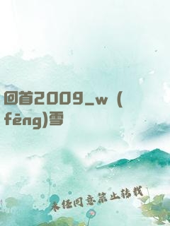 回首2009