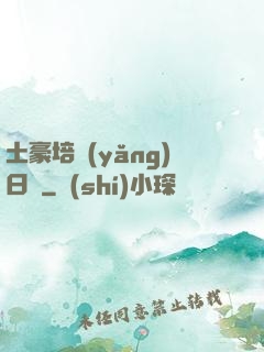 土豪培養(yǎng)日記