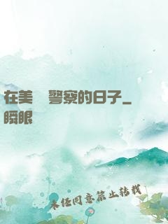 在美國當警察的日子