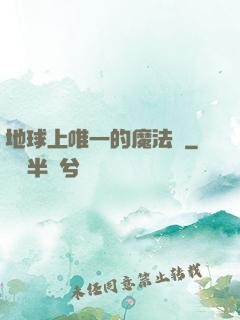 地球上唯一的魔法師