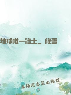 地球唯一修士