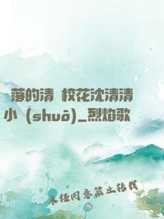 墜落的清純?；ㄉ蚯迩逍≌f(shuō)