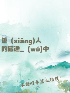外鄉(xiāng)人的旅途