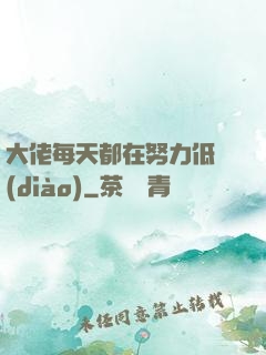 大佬每天都在努力低調(diào)