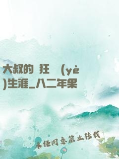 大叔的瘋狂職業(yè)生涯