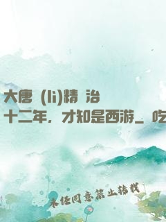 大唐勵(lì)精圖治十二年，才知是西游