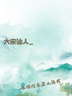 大宋仙人