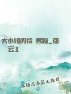 大小姐的特種男秘