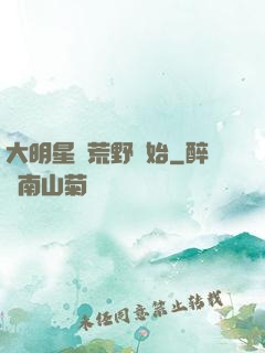 大明星從荒野開始