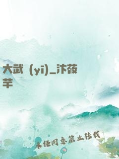 大武醫(yī)