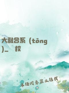 大融合系統(tǒng)