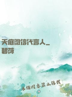 天庭微信代言人