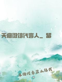 天庭微信代言人