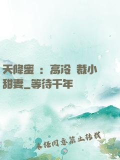 天降蜜寵：高冷總裁小甜妻