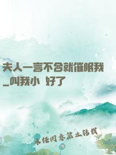 夫人一言不合就催眠我