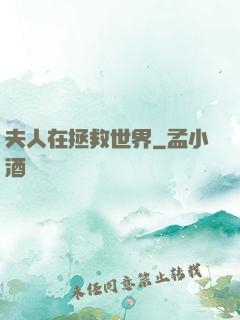 夫人在拯救世界