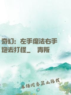 奇幻：左手魔法右手槍炮去打怪