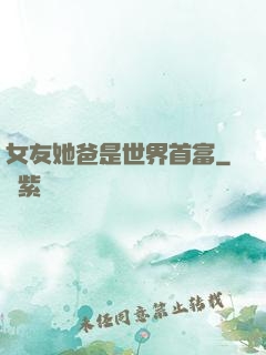 女友她爸是世界首富