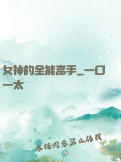 女神的全能高手