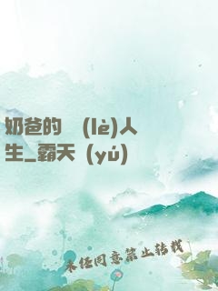 奶爸的娛樂(lè)人生