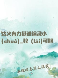 姑父有力挺送徐湫小說(shuō)