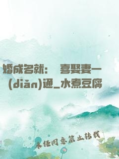 婚成名就：歡喜娶妻一點(diǎn)通