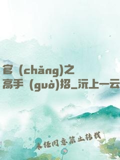 官場(chǎng)之高手過(guò)招