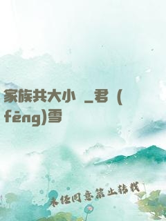 家族共大小說
