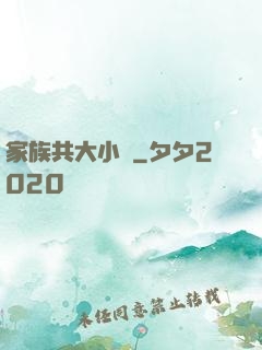 家族共大小說