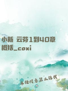 小新與云芬1到40章概括