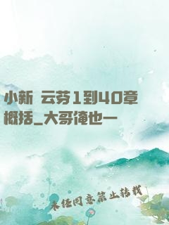 小新與云芬1到40章概括