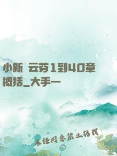 小新與云芬1到40章概括