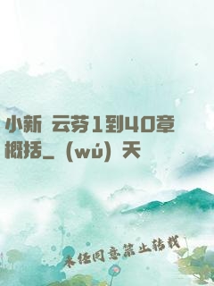 小新與云芬1到40章概括