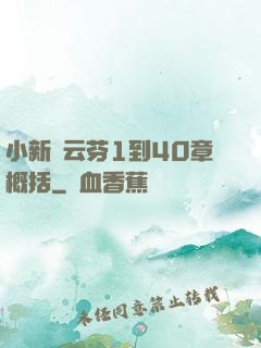 小新與云芬1到40章概括