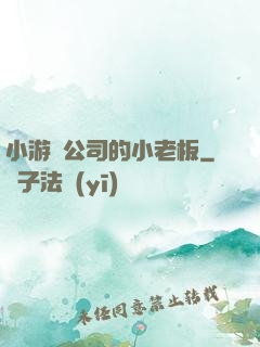 小游戲公司的小老板