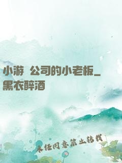 小游戲公司的小老板