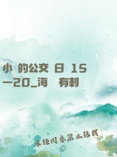 小詩的公交車日記15一20