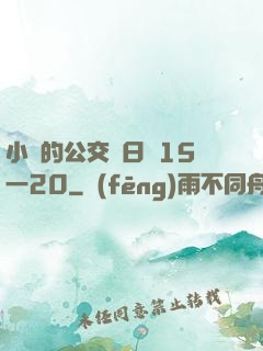 小詩的公交車日記15一20