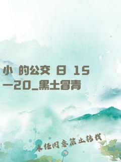 小詩的公交車日記15一20