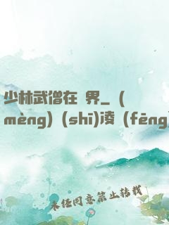 少林武僧在異界